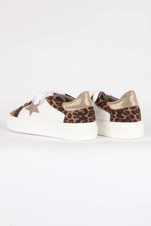 Sneaker Golden Leopardo