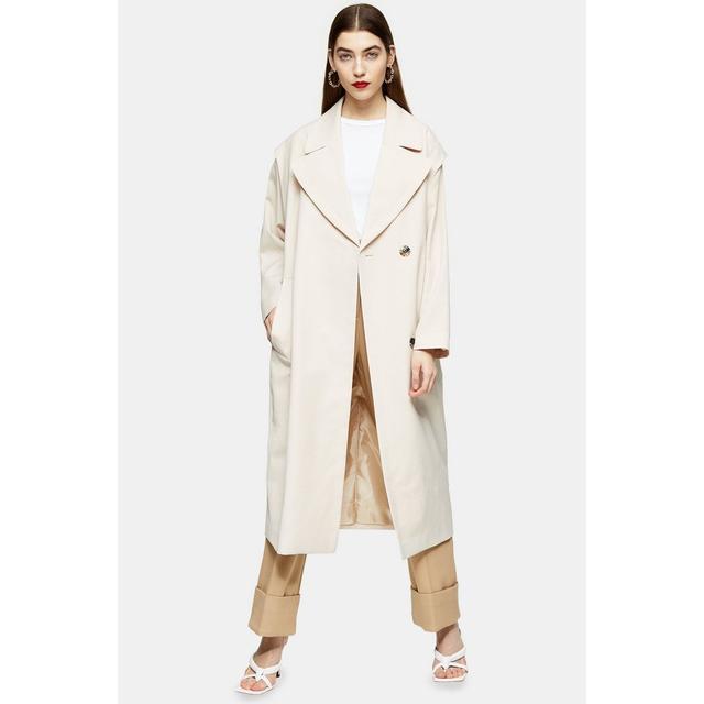 Cream on sale duster coat