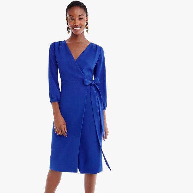 Wrap Dress In 365 Crepe from J. Crew on 21 Buttons
