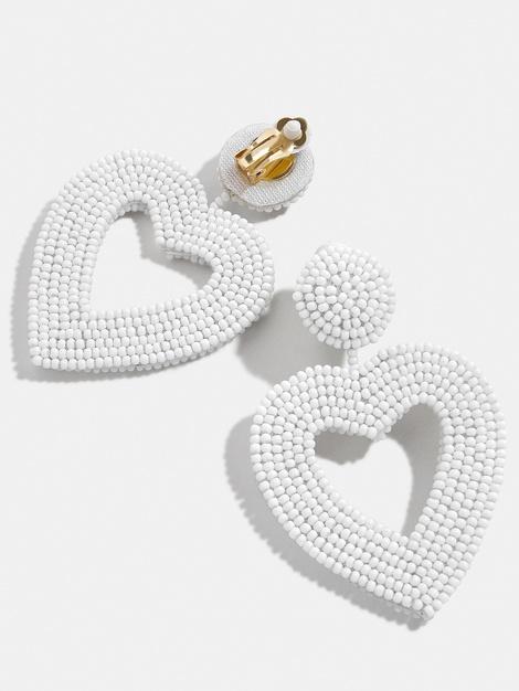 Vionnet Heart Drop Earrings