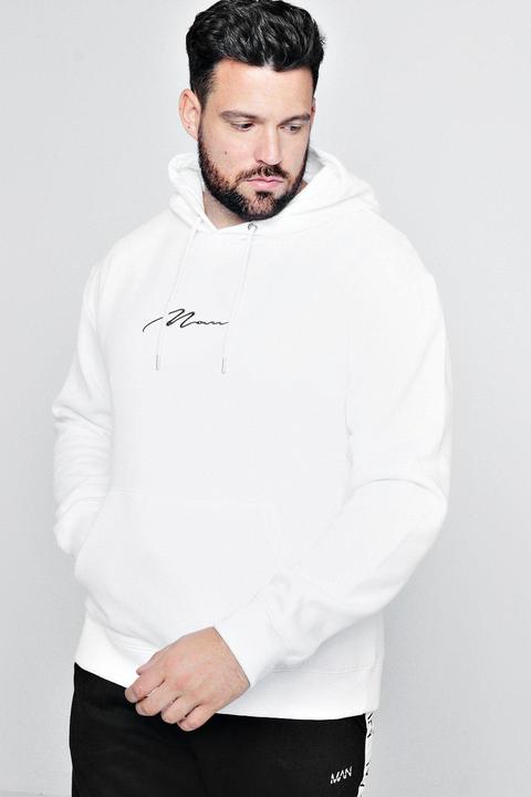 man signature hoodie