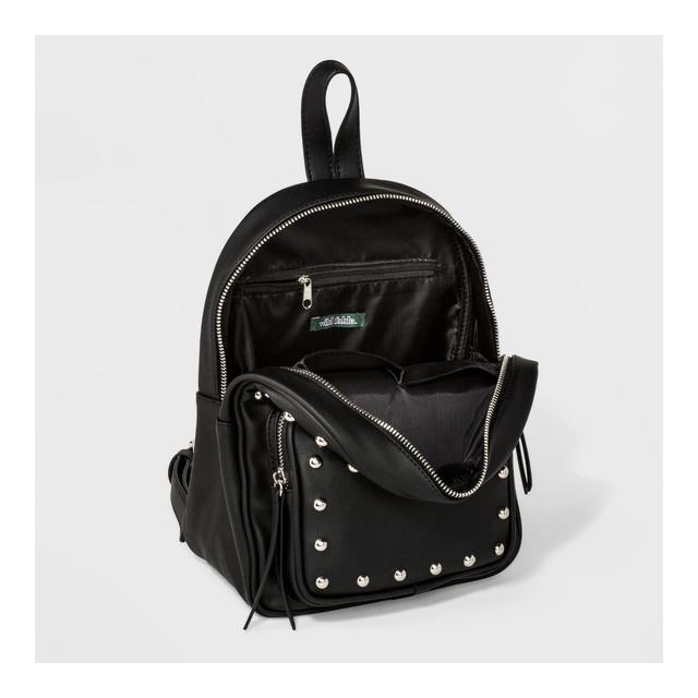 target small black backpack