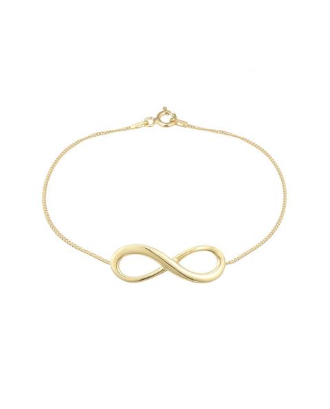 Urban Fawn - Pulsera Infinity Dorada