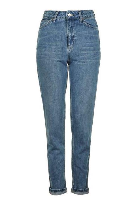 Moto Cheeky Rip Mom Jeans - Sale - Sale & Offers