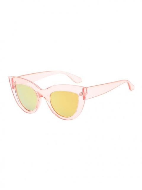 Gafas De Sol Retros Brillantes Rombos Turquesa Pig Pink