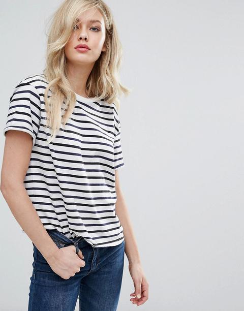 Camiseta Holgada A Rayas De Lee