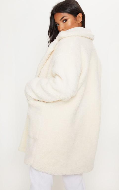 borg midi coat