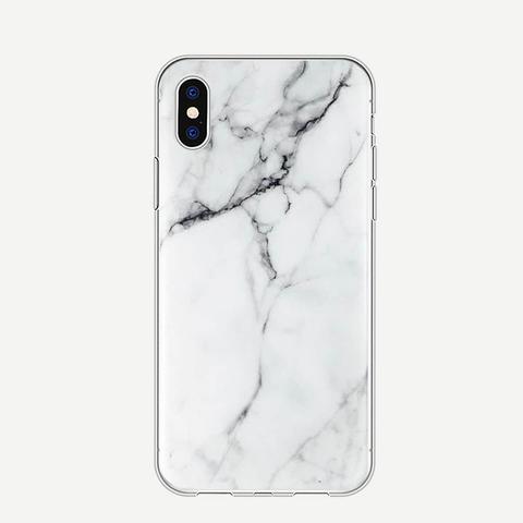 Funda De Iphone Con Patrón De Mármol