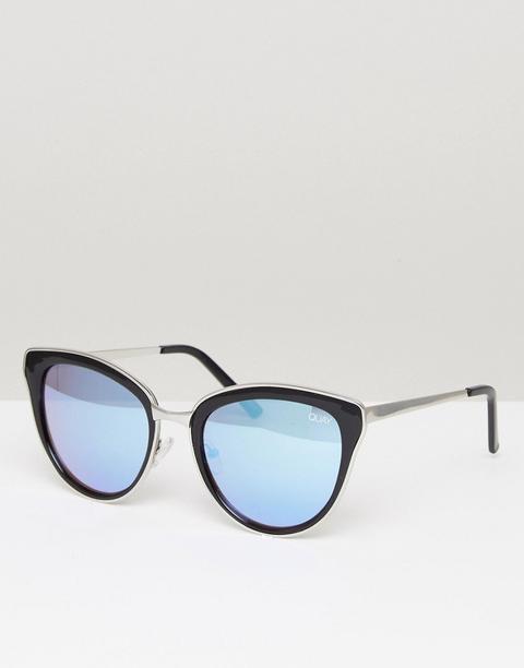 Gafas De Sol De Ojos De Gato En Negro Y Lila Every Little Thing De Quay Australia