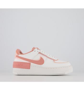 nike air force 1 shadow white pink