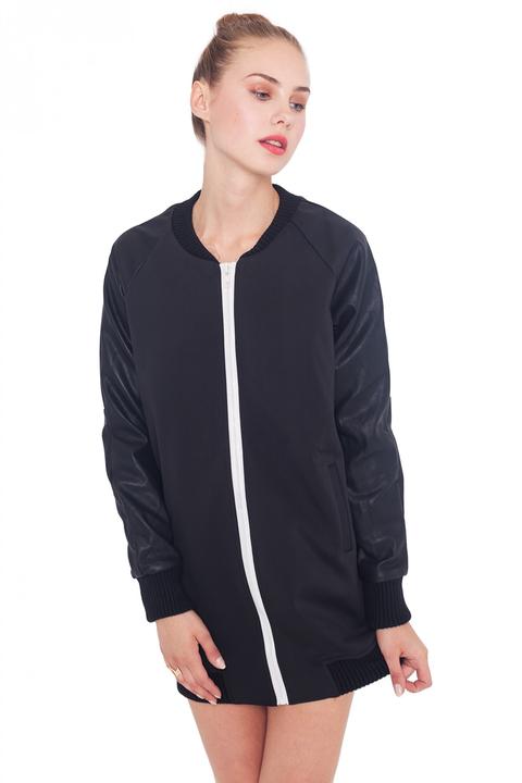 Maxi Bomber Siena Negro