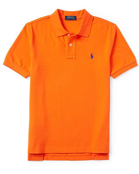 Short-sleeve Cotton Mesh Polo