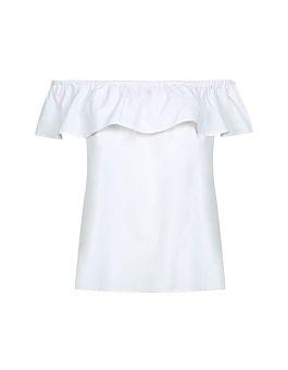 Top Bianco Spalle Nude