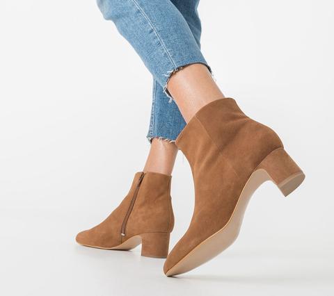boots camel cuir
