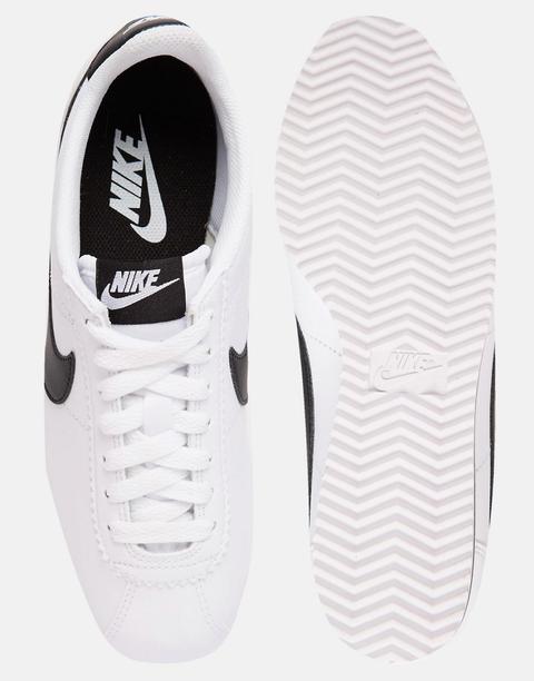 cortez cuir blanc