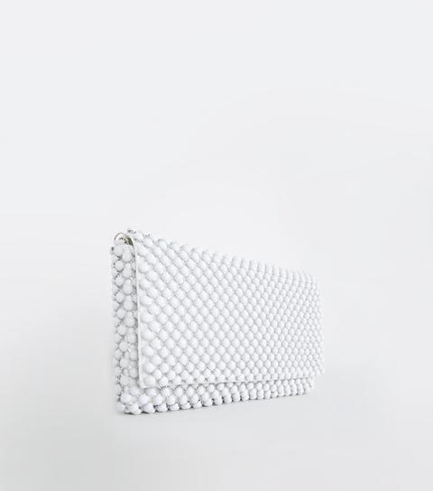 white clutch bag new look