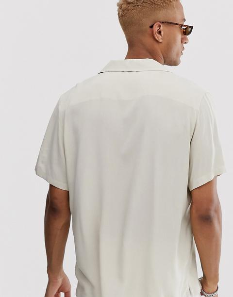 oversized viscose shirt