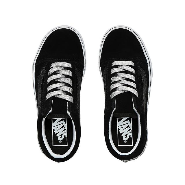 vans glitter side stripe