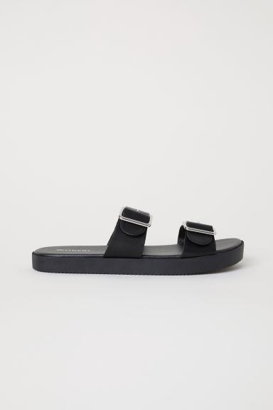 H & M - Sandali - Nero