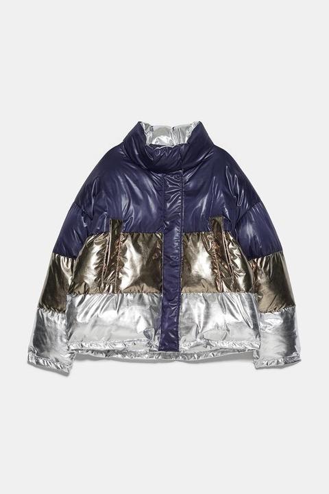 Cazadora Acolchada Reversible