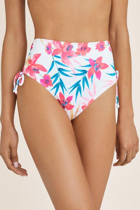 Braga Bikini Alta Estampado Flores