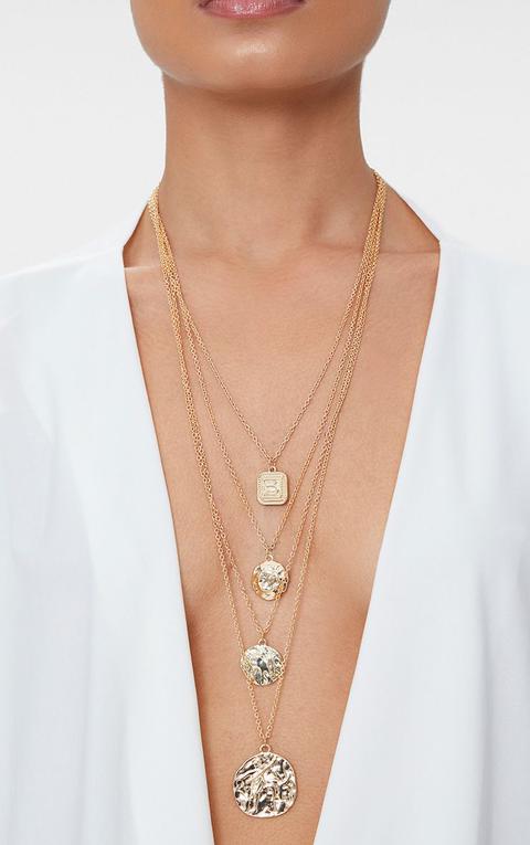 Gold Multi Layer Necklace