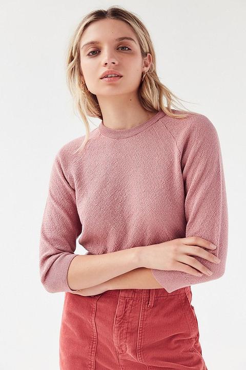 Uo Starla Cropped Sweater