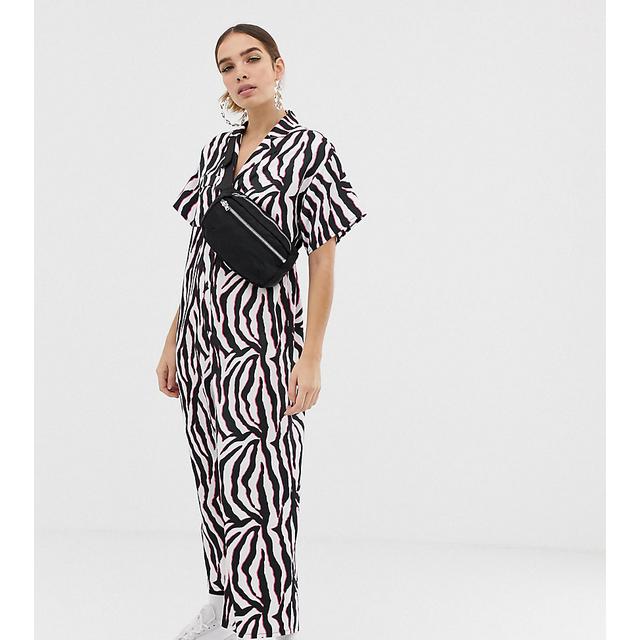 jumpsuit zebra print