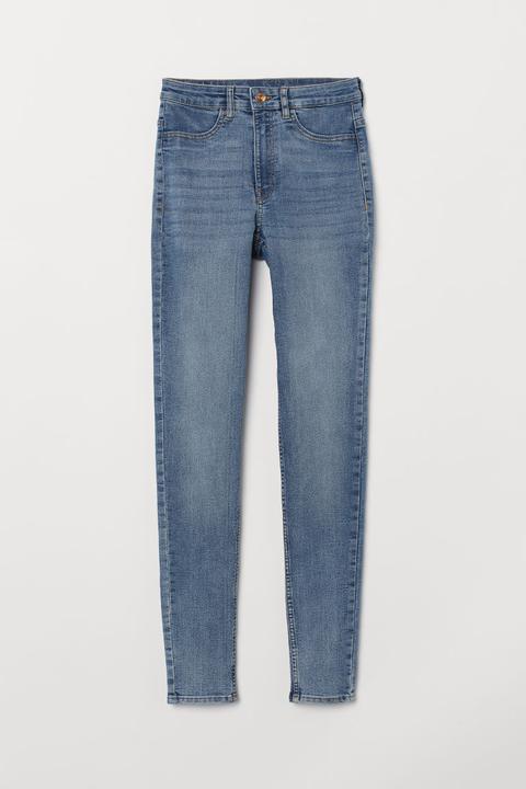 Super Skinny High Jeans - Azul