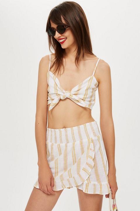 Striped Woven Cami Top