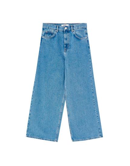 Jeans Culotte Básico