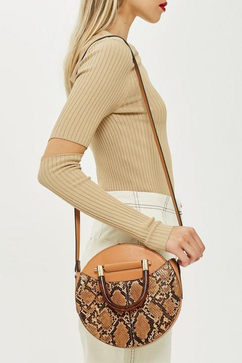 Tortoiseshell Handle Bag