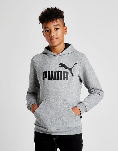 Puma Core Logo Hoodie Junior - Grey 