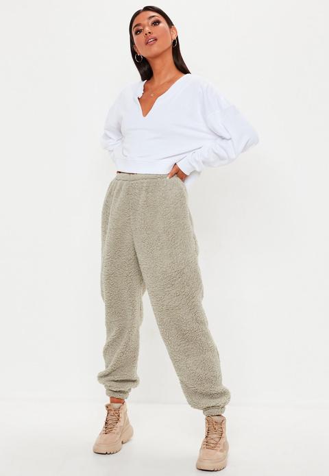 missguided teddy joggers