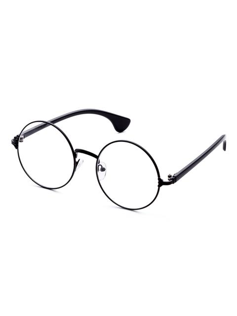 Black Frame Round Lens Glasses