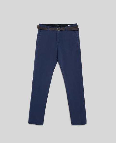 Pantaloni Chino Slim