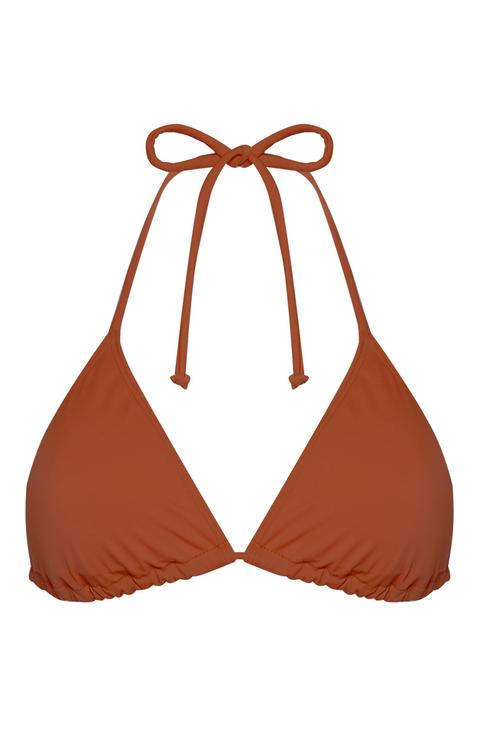 Terracotta Triangle Mix And Match Bikini Top