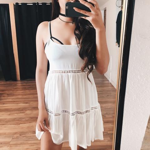 Dawn Boho White Dress