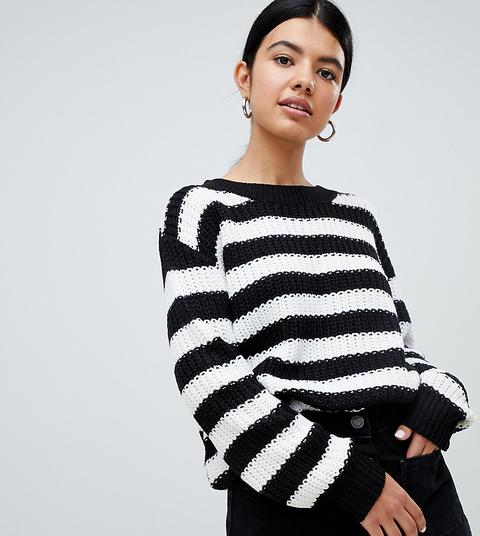 Pimkie Stripe Ribbed Jumper