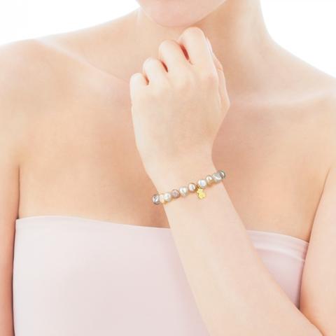 Pulsera Tous Pearls De Plata Vermeil