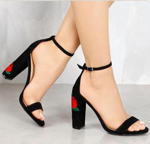 Sandalo Rose Heel_ Tacco 10