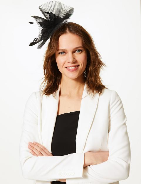 Pleated Flower Fascinator