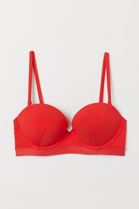 H & M - Top Bikini Super Push-up - Rosso from H&M on 21 Buttons