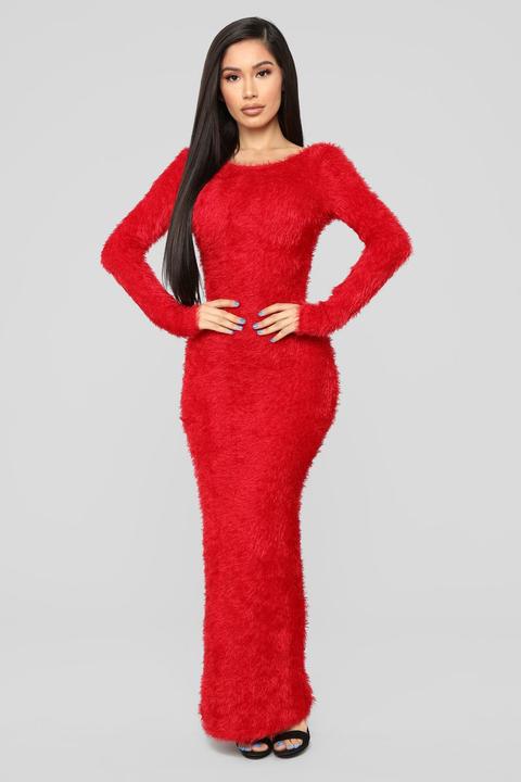 Fashion nova cheap fuzzy dress