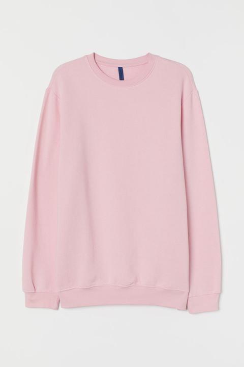 H & M - Felpa - Rosa