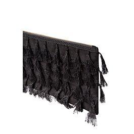 Pochette Nera Con Nappine