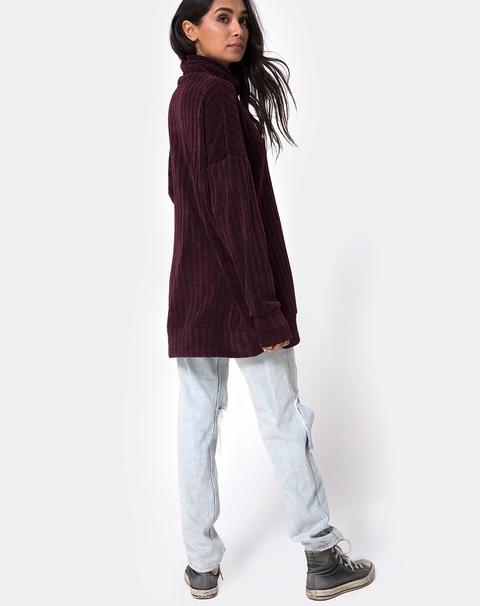 chenille jumper dress