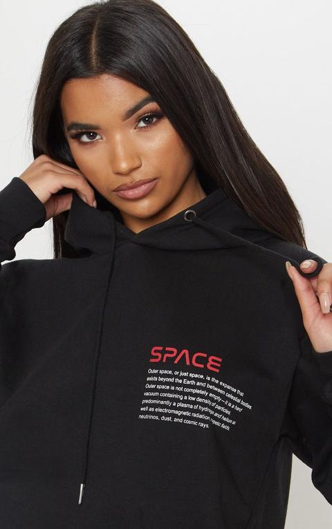 space print hoodie