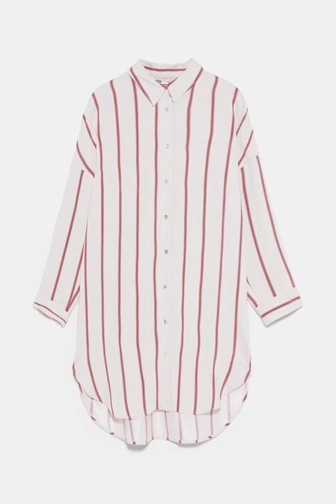 Camicia Oversize A Righe