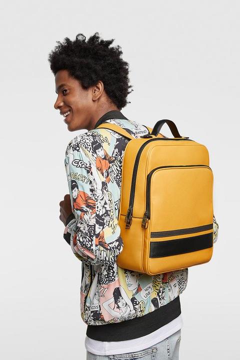 Yellow Dressy Backpack